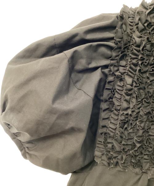 rosy monster（ロージーモンスター）rosy monster (ロージーモンスター) AJISAI mini frill puff OP ブラウン サイズ:sの古着・服飾アイテム