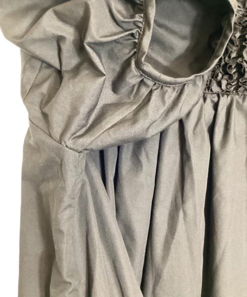 rosy monster（ロージーモンスター）rosy monster (ロージーモンスター) AJISAI mini frill puff OP ブラウン サイズ:sの古着・服飾アイテム