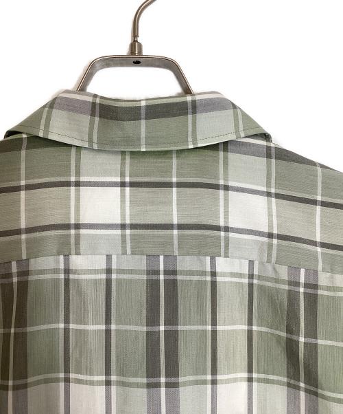 Macy's（メイシーズ）Macy's (メイシーズ) チェックシャツ グリーン×グレー サイズ:Lの古着・服飾アイテム