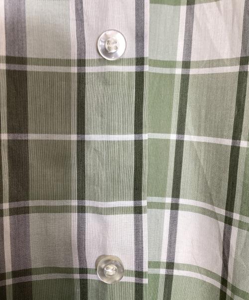 Macy's（メイシーズ）Macy's (メイシーズ) チェックシャツ グリーン×グレー サイズ:Lの古着・服飾アイテム