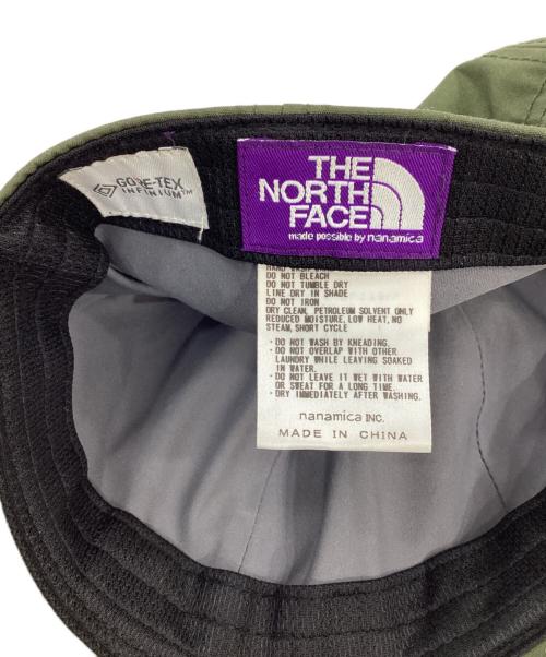 THE NORTHFACE PURPLELABEL（ザ・ノースフェイス パープルレーベル）THE NORTHFACE PURPLELABEL (ザ・ノースフェイス パープルレーベル) 65/35 GORE-TEX INFINIUM CAP グリーンの古着・服飾アイテム