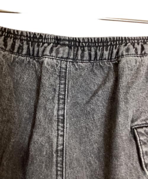 STABRIDGE（スタブリッジ）STABRIDGE (スタブリッジ) DENIM EASY SHORTS / デニム イージー ショーツ グレー サイズ:XLの古着・服飾アイテム