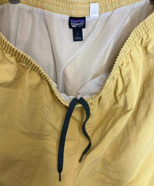 Patagonia（パタゴニア）Patagonia (パタゴニア) バギーズショーツ 5インチ イエロー サイズ:Lの古着・服飾アイテム