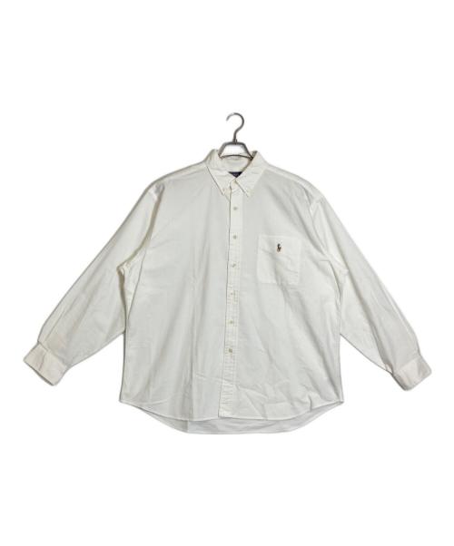 POLO RALPH LAUREN（ポロ・ラルフローレン）POLO RALPH LAUREN (ポロ・ラルフローレン) ビッグシャツ ホワイト サイズ:Lの古着・服飾アイテム