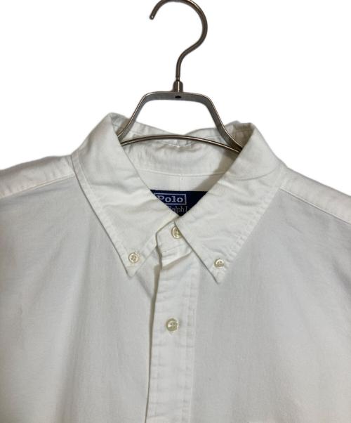 POLO RALPH LAUREN（ポロ・ラルフローレン）POLO RALPH LAUREN (ポロ・ラルフローレン) ビッグシャツ ホワイト サイズ:Lの古着・服飾アイテム