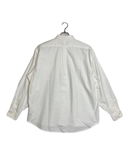 POLO RALPH LAUREN（ポロ・ラルフローレン）POLO RALPH LAUREN (ポロ・ラルフローレン)  THE BIG SHIRT  / ビッグシャツ ホワイト サイズ:Lの古着・服飾アイテム