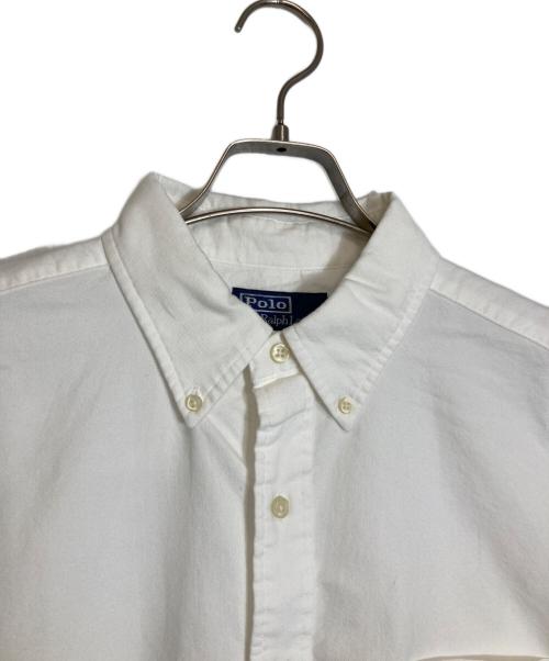 POLO RALPH LAUREN（ポロ・ラルフローレン）POLO RALPH LAUREN (ポロ・ラルフローレン)  THE BIG SHIRT  / ビッグシャツ ホワイト サイズ:Lの古着・服飾アイテム