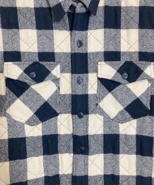 RRL（ダブルアールエル）RRL (ダブルアールエル) マッキノークルーザージャケット ベージュ×ブラック サイズ:XLの古着・服飾アイテム