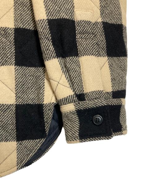 RRL（ダブルアールエル）RRL (ダブルアールエル) マッキノークルーザージャケット ベージュ×ブラック サイズ:XLの古着・服飾アイテム