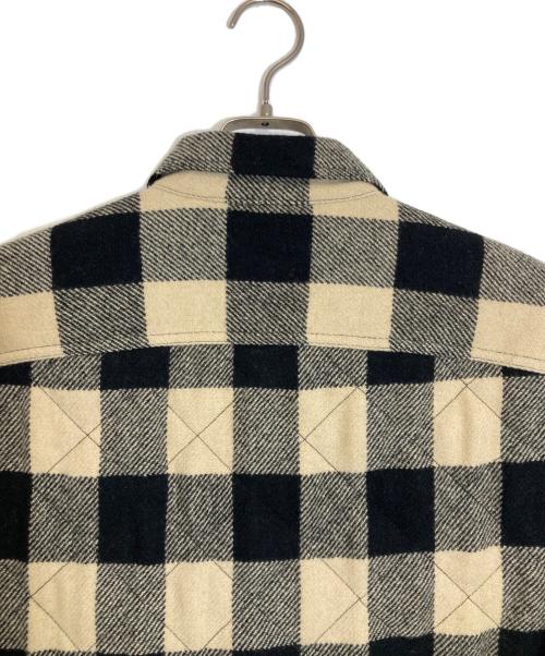 RRL（ダブルアールエル）RRL (ダブルアールエル) マッキノークルーザージャケット ベージュ×ブラック サイズ:XLの古着・服飾アイテム