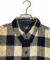 中古・古着 RRL (ダブルアールエル) マッキノークルーザージャケット ベージュ×ブラック サイズ:XL：30000円