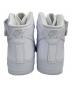 中古・古着 NIKE (ナイキ) Supreme (シュプリーム) AIR FORCE 1 MID SP ミッドカットスニーカー ホワイト サイズ:28㎝：18000円