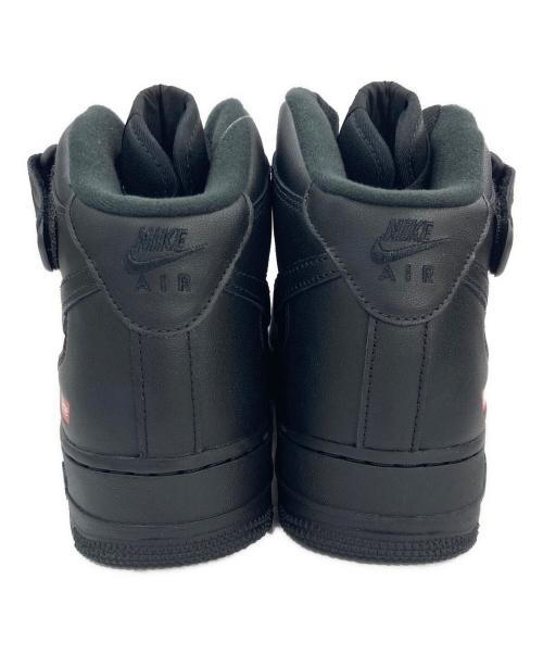 NIKE（ナイキ）NIKE (ナイキ) Supreme (シュプリーム) AIR FORCE 1 MID SP ミッドカットスニーカー ブラック サイズ:28㎝の古着・服飾アイテム