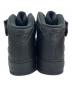 中古・古着 NIKE (ナイキ) Supreme (シュプリーム) AIR FORCE 1 MID SP ミッドカットスニーカー ブラック サイズ:28㎝：17000円