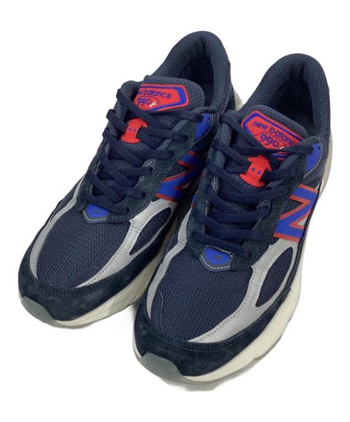 NEW BALANCE（ニューバランス）NEW BALANCE (ニューバランス) KITH (キス) MADISON SQUARE GARDEN 990 ローカットスニーカー ネイビー サイズ:28cmの古着・服飾アイテム