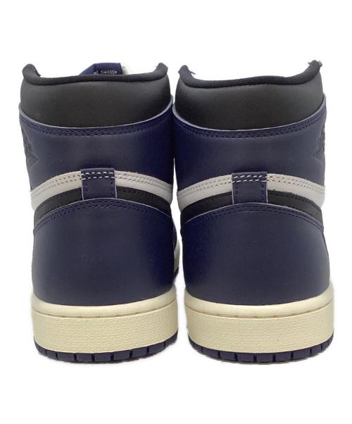 NIKE（ナイキ）NIKE (ナイキ) ARI JORDAN 1 RETRO HIGH OG ハイカットスニーカー ネイビー×ホワイト×ブラック サイズ:28㎝の古着・服飾アイテム