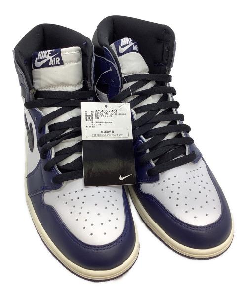 NIKE（ナイキ）NIKE (ナイキ) ARI JORDAN 1 RETRO HIGH OG ハイカットスニーカー ネイビー×ホワイト×ブラック サイズ:28㎝の古着・服飾アイテム