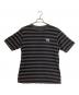stussy（ステューシー）の古着「ボーダーTシャツ」｜ブラック×グレー