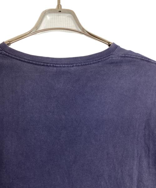 stussy（ステューシー）stussy (ステューシー) スプレーロゴプリントTシャツ ネイビー サイズ:XLの古着・服飾アイテム