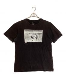 stussy×HUF（ステューシー×ハフ）の古着「30TH ANNIVERSARY TEE」｜ブラック