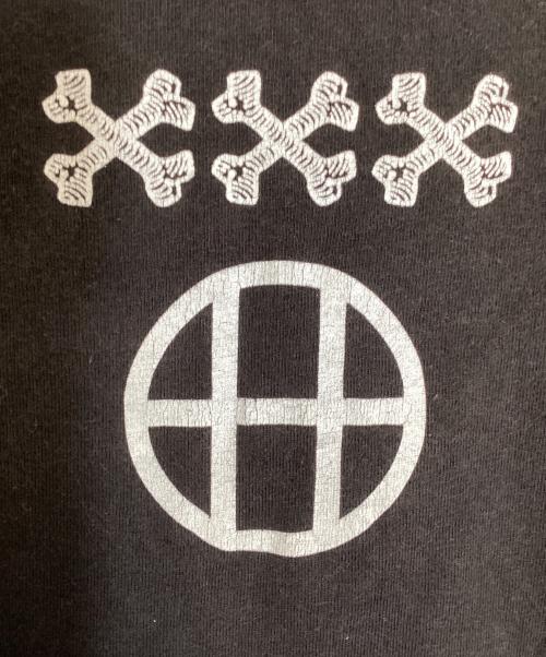 stussy（ステューシー）stussy (ステューシー) HUF (ハフ) 30TH ANNIVERSARY TEE ブラック サイズ:XLの古着・服飾アイテム