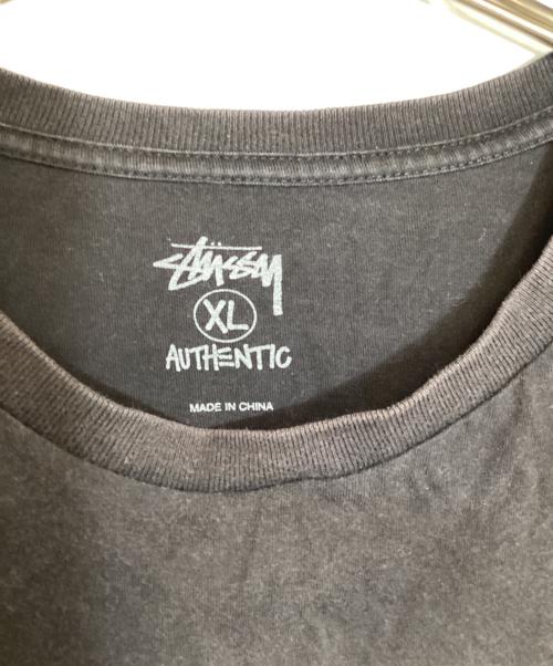 stussy（ステューシー）stussy (ステューシー) HUF (ハフ) 30TH ANNIVERSARY TEE ブラック サイズ:XLの古着・服飾アイテム