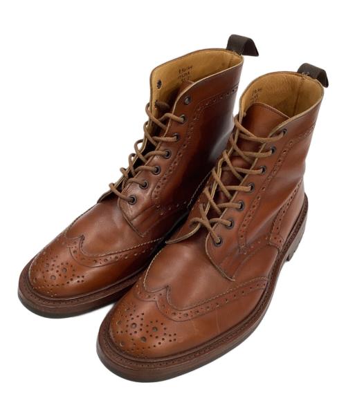 Tricker's（トリッカーズ）Tricker's (トリッカーズ) MALTON / C-SHADE TAN ブラウン サイズ:9の古着・服飾アイテム