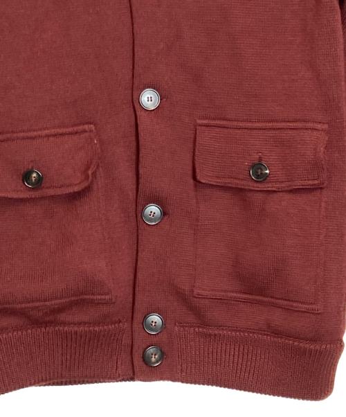 sartorio（サルトリオ）sartorio (サルトリオ) ウールニットブルゾン ブラウン サイズ:Mの古着・服飾アイテム