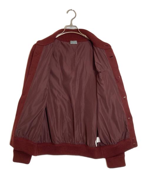 sartorio（サルトリオ）sartorio (サルトリオ) ウールニットブルゾン ブラウン サイズ:Mの古着・服飾アイテム