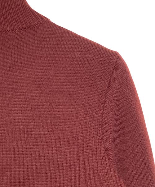 sartorio（サルトリオ）sartorio (サルトリオ) ウールニットブルゾン ブラウン サイズ:Mの古着・服飾アイテム