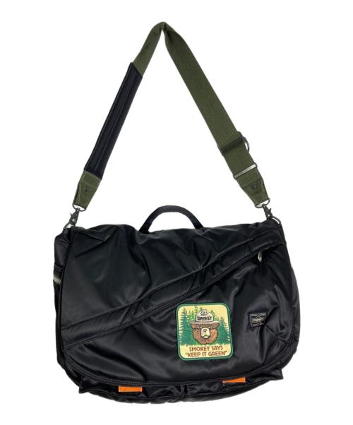 PORTER（ポーター）PORTER (ポーター) PX TANKER  COMMUNICATOR BAG ブラックの古着・服飾アイテム