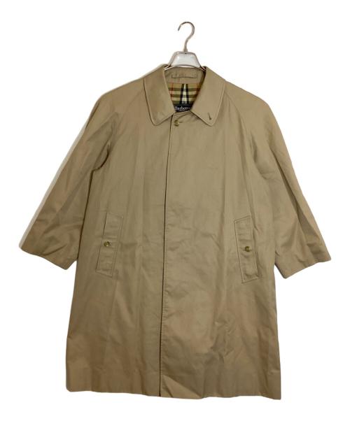 Burberry's（バーバリーズ）Burberry's (バーバリーズ) 裏ノバチェックステンカラーコート ベージュ サイズ:38Sの古着・服飾アイテム