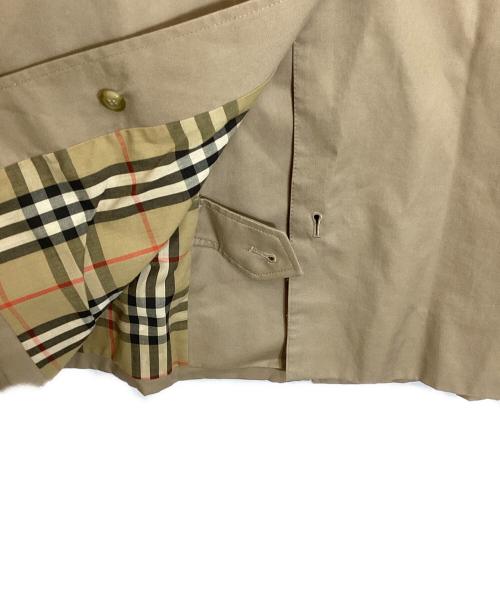 Burberry's（バーバリーズ）Burberry's (バーバリーズ) 裏ノバチェックステンカラーコート ベージュ サイズ:38Sの古着・服飾アイテム