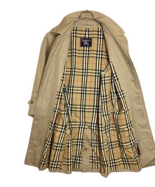 Burberry's（バーバリーズ）Burberry's (バーバリーズ) 裏ノバチェックステンカラーコート ベージュ サイズ:38Sの古着・服飾アイテム