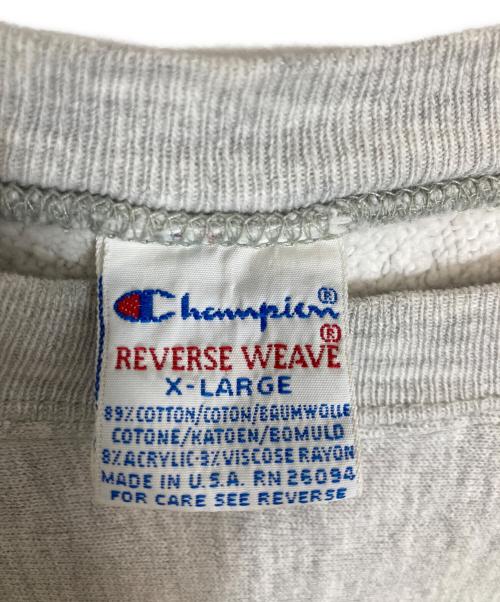 Champion（チャンピオン）Champion (チャンピオン) リバースウィーブスウェット グレー サイズ:XLの古着・服飾アイテム