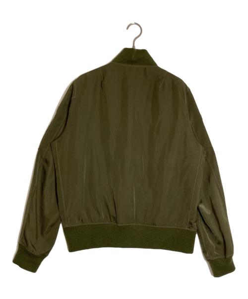 stussy（ステューシー）stussy (ステューシー) ワッペンMA1ボンバージャケット カーキ サイズ:Mの古着・服飾アイテム