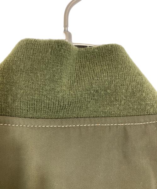 stussy（ステューシー）stussy (ステューシー) ワッペンMA1ボンバージャケット カーキ サイズ:Mの古着・服飾アイテム