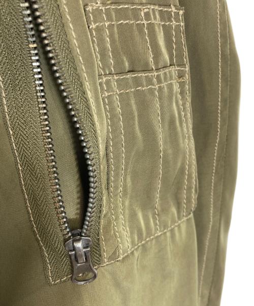 stussy（ステューシー）stussy (ステューシー) ワッペンMA1ボンバージャケット カーキ サイズ:Mの古着・服飾アイテム