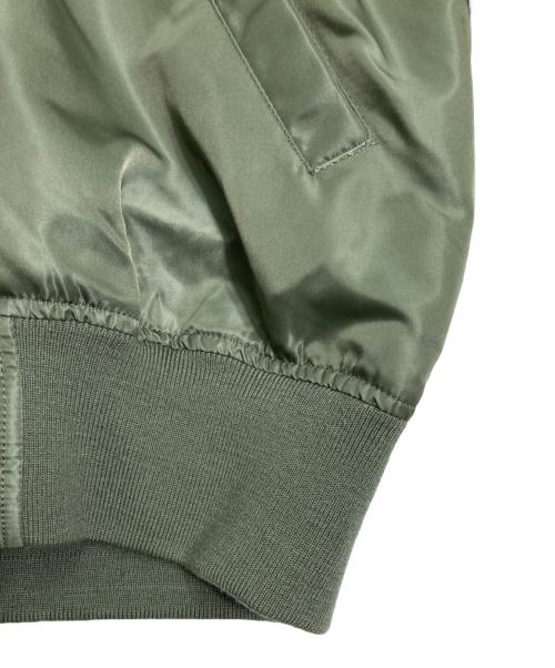 ALPHA INDUSTRIES（アルファインダストリーズ）ALPHA INDUSTRIES (アルファインダストリーズ) MA-1ジャケット オリーブ サイズ:Lの古着・服飾アイテム