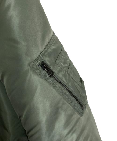 ALPHA INDUSTRIES（アルファインダストリーズ）ALPHA INDUSTRIES (アルファインダストリーズ) MA-1ジャケット オリーブ サイズ:Lの古着・服飾アイテム