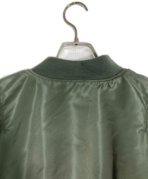 ALPHA INDUSTRIES（アルファインダストリーズ）ALPHA INDUSTRIES (アルファインダストリーズ) MA-1ジャケット オリーブ サイズ:Lの古着・服飾アイテム