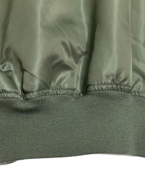 ALPHA INDUSTRIES（アルファインダストリーズ）ALPHA INDUSTRIES (アルファインダストリーズ) MA-1ジャケット オリーブ サイズ:Lの古着・服飾アイテム