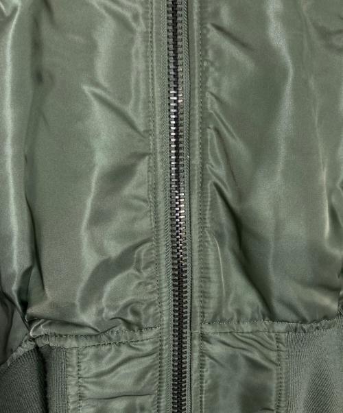 ALPHA INDUSTRIES（アルファインダストリーズ）ALPHA INDUSTRIES (アルファインダストリーズ) MA-1ジャケット オリーブ サイズ:Lの古着・服飾アイテム