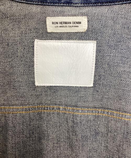 Ron Herman（ロンハーマン）Ron Herman (ロンハーマン) Used Repair 1st Denim Jacket / ダメージ加工1stタイプデニムジャケット インディゴ サイズ:XLの古着・服飾アイテム