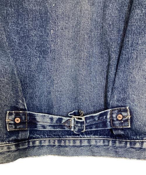Ron Herman（ロンハーマン）Ron Herman (ロンハーマン) Used Repair 1st Denim Jacket / ダメージ加工1stタイプデニムジャケット インディゴ サイズ:XLの古着・服飾アイテム