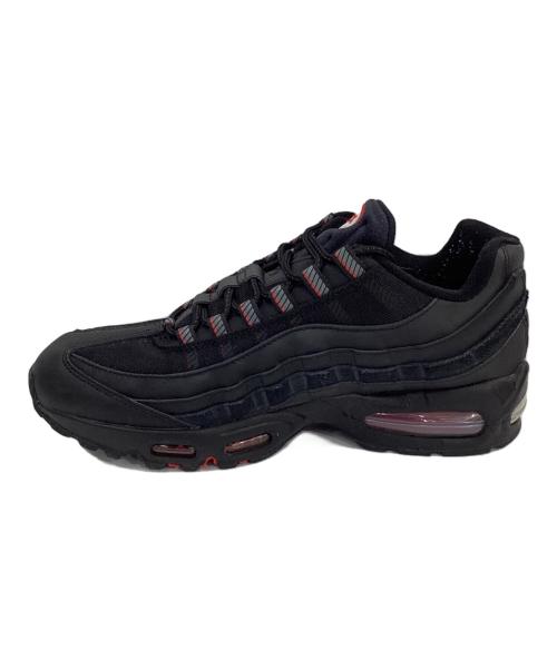 NIKE（ナイキ）NIKE (ナイキ) AIR MAX 95 ローカットスニーカー ブラック×レッド サイズ:28㎝の古着・服飾アイテム