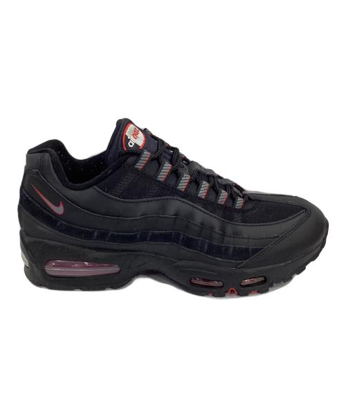 NIKE（ナイキ）NIKE (ナイキ) AIR MAX 95 ローカットスニーカー ブラック×レッド サイズ:28㎝の古着・服飾アイテム