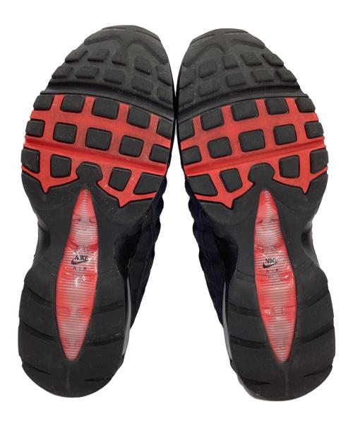 NIKE（ナイキ）NIKE (ナイキ) AIR MAX 95 ローカットスニーカー ブラック×レッド サイズ:28㎝の古着・服飾アイテム