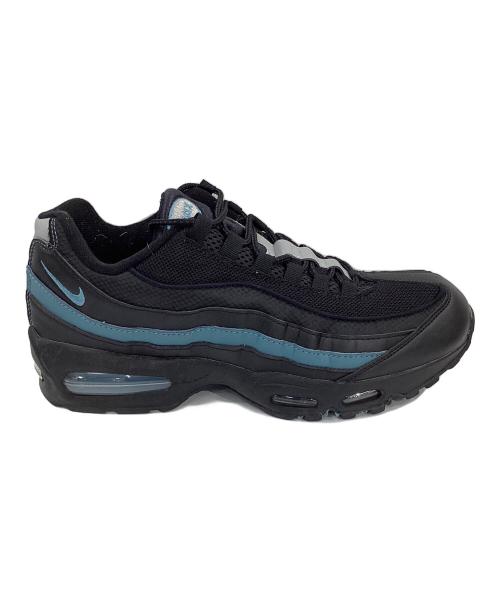 NIKE（ナイキ）NIKE (ナイキ) AIR MAX 95 ローカットスニーカー ブラック×ブルー サイズ:28㎝の古着・服飾アイテム