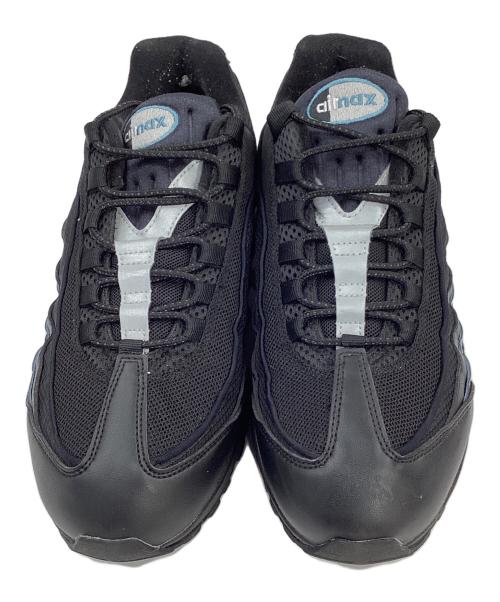 NIKE（ナイキ）NIKE (ナイキ) AIR MAX 95 ローカットスニーカー ブラック×ブルー サイズ:28㎝の古着・服飾アイテム